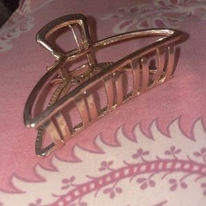 Gold Color Claw Clip